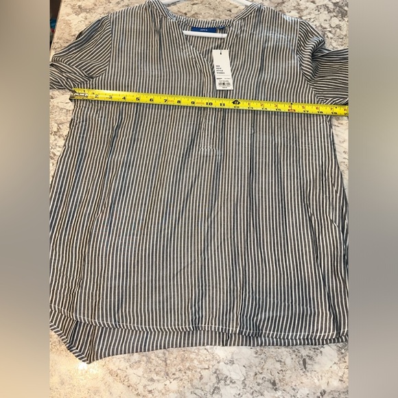 Women’s Apt 9 Boho Black & White Top NWT Small - Picture 7 of 9